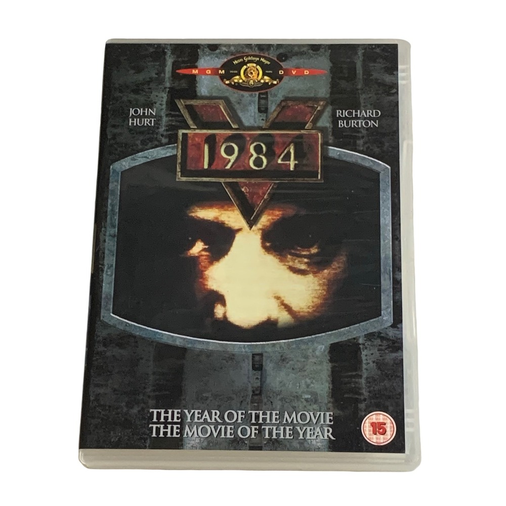 1984 Nineteen Eighty-Four DVD John Hurt Richard Burton Region 2 PAL MGM 2004